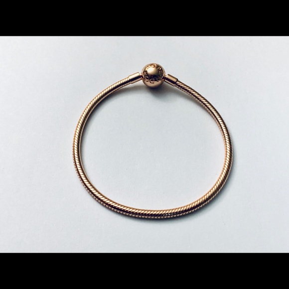 Pandora rose gold snake bracelet / Pandora Charms / Pandora Rings / Necklace - Picture 5 of 15